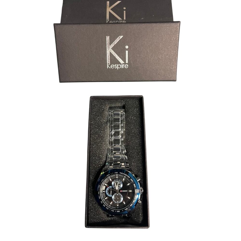 NWT CURREN 8023 Men's Wristwatch Quartz Stainless Steel Band